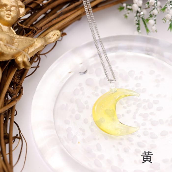 宵の月 ペンダント(ギフトボックス別売) | 北一硝子 まごころお届け便