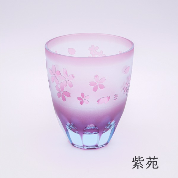 万華鏡万能グラス 桜 | 北一硝子 まごころお届け便