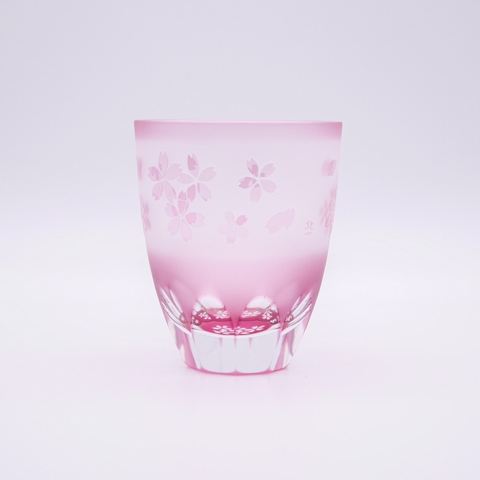 万華鏡万能グラス 桜 | 北一硝子 まごころお届け便