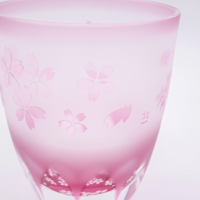 万華鏡万能グラス 桜 | 北一硝子 まごころお届け便