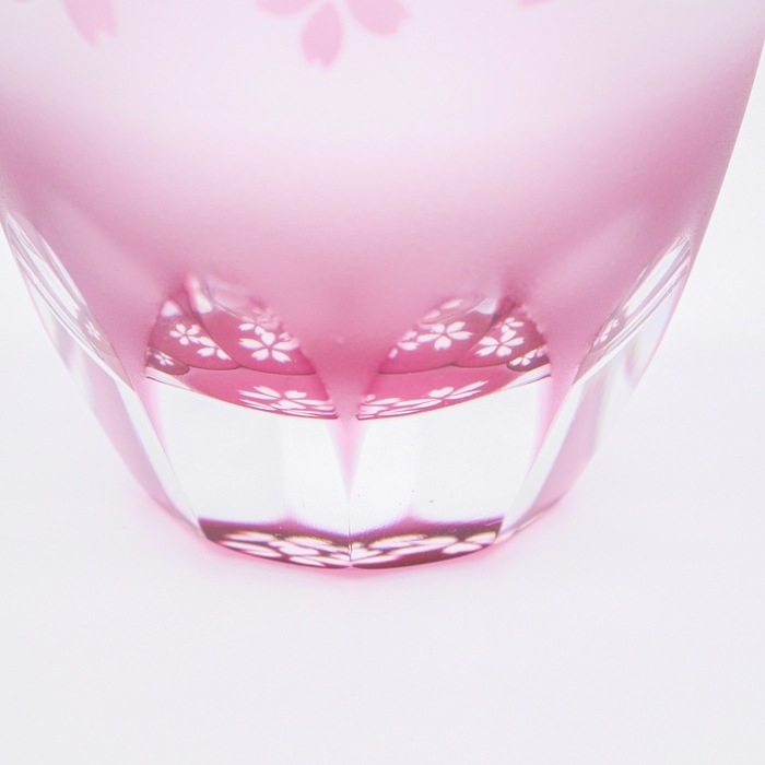 希少！綺麗！　ガラス万華鏡 万華鏡万能グラス 桜 | 北一硝子 まごころお届け便