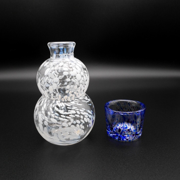 雪だるま 徳利 | 北一硝子 まごころお届け便