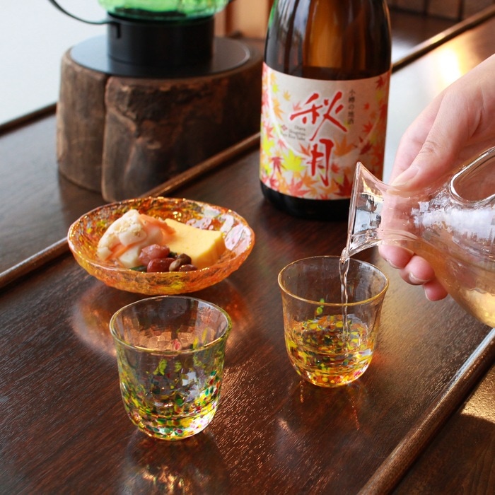 新風彩 豆皿 | 北一硝子 まごころお届け便