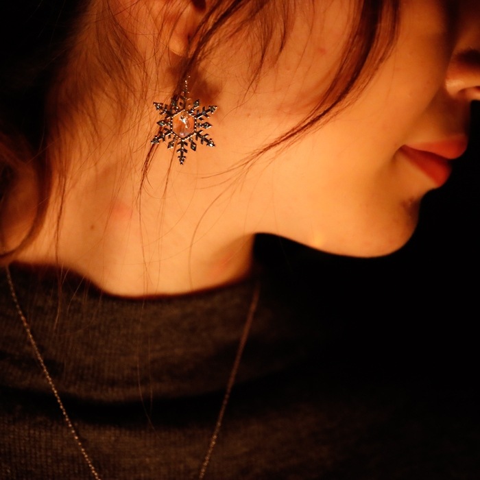 スノークリスタル ピアス/イヤリング(ギフトボックス別売) | 北一硝子