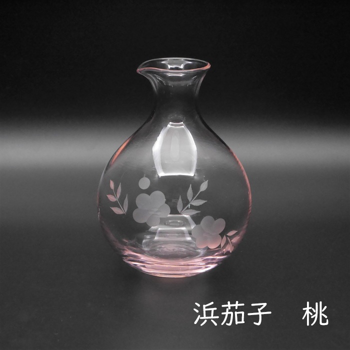 お値下げ！切子　硝子細工　食器や花器としても使用可能 切子工房 昌榮 天満切子 蓮 ぐい呑み 華 金赤 | ブランド洋食器
