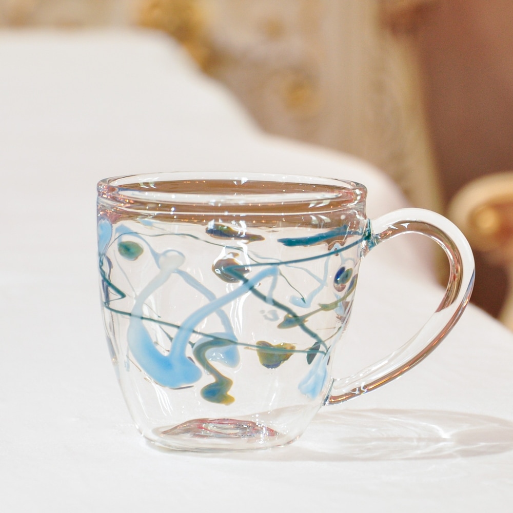 マッシモ・ルナルドン作品 耐熱性マグカップ | 北一硝子 まごころお届け便