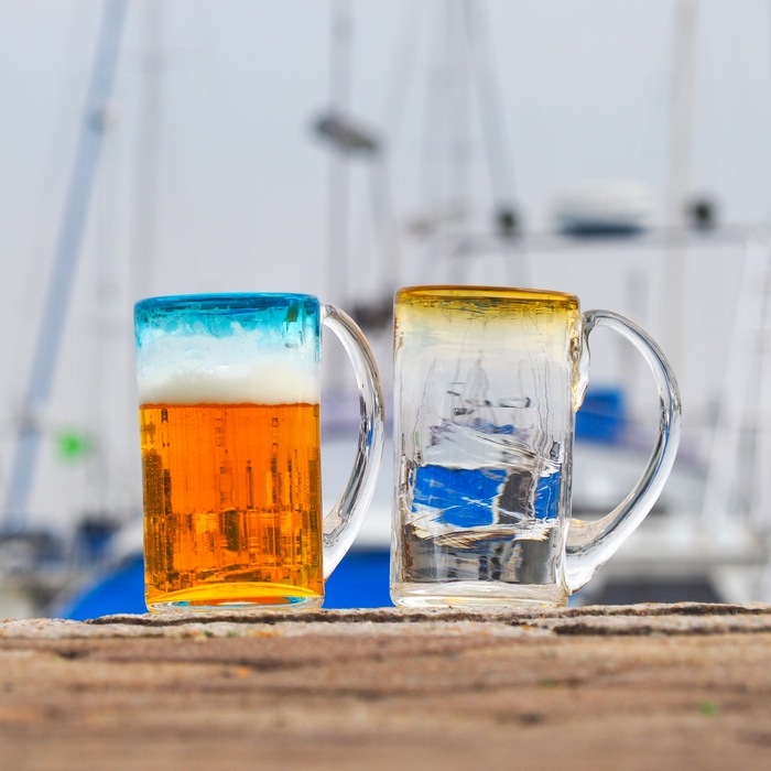 空模様 ジョッキ大 | 北一硝子 まごころお届け便