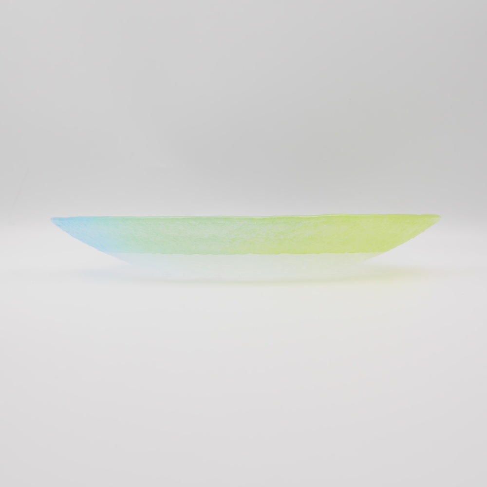 氷彩 プレート大 | 北一硝子 まごころお届け便