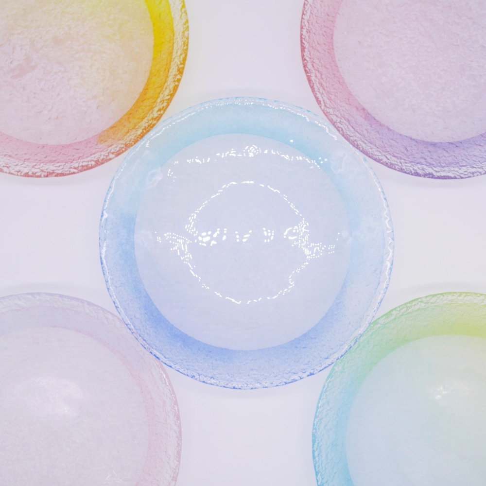 氷彩 プレート大 | 北一硝子 まごころお届け便