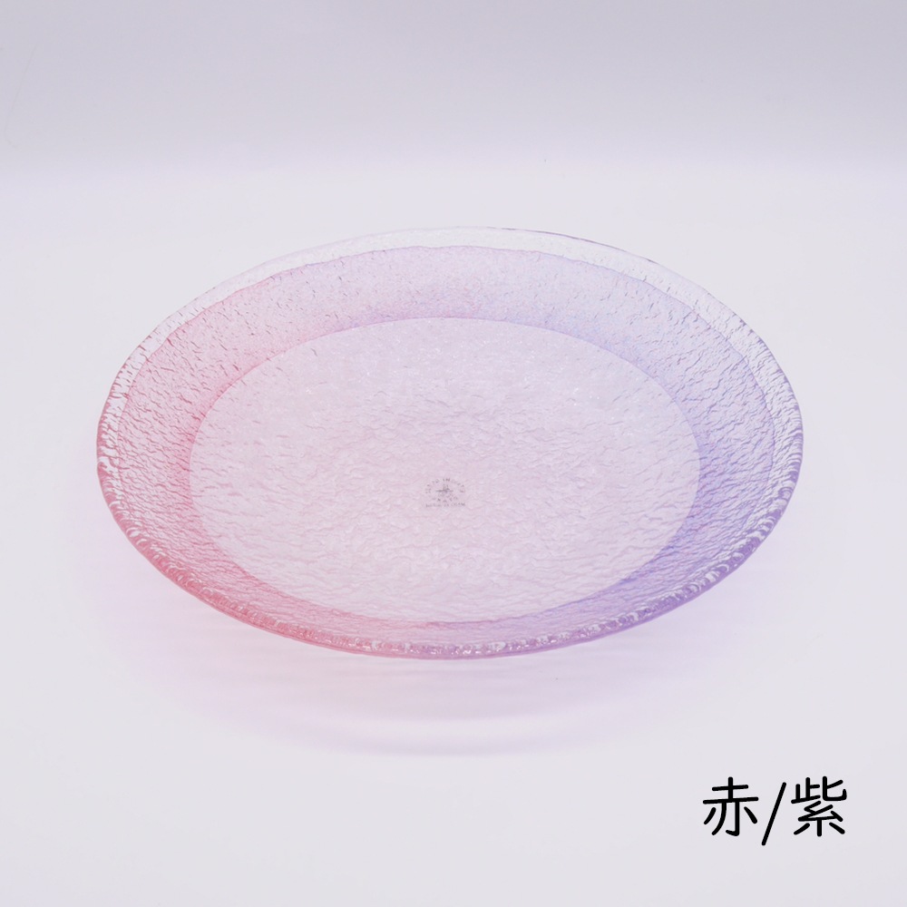 氷彩 プレート大 | 北一硝子 まごころお届け便