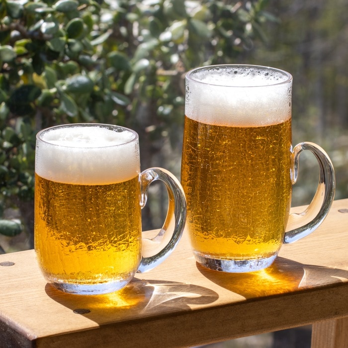 サントリーノベルティ ビアジョッキ 若々しい 大5個、中17個、小1個 