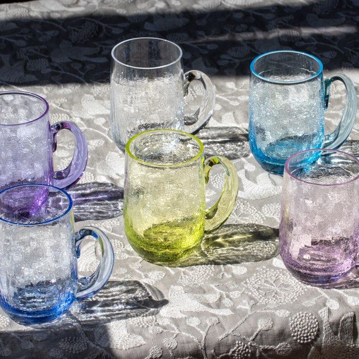 氷の華 ジョッキ小 | 北一硝子 まごころお届け便