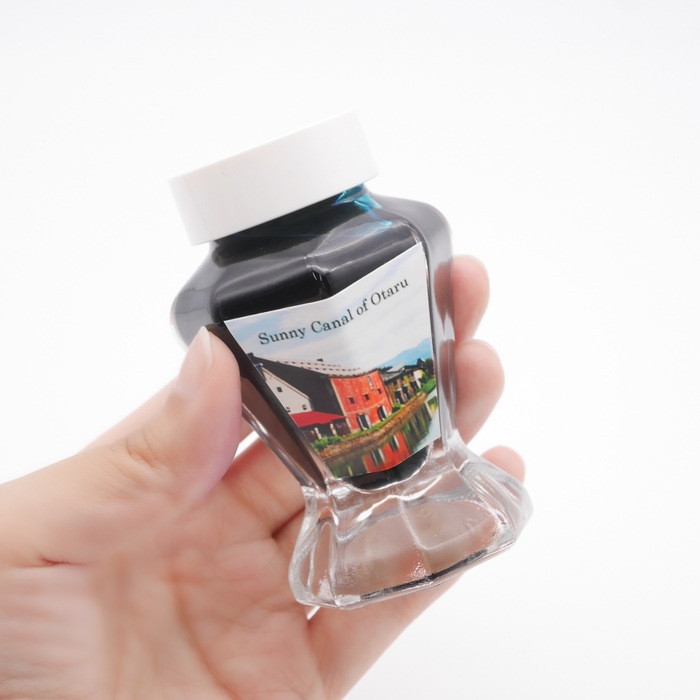 晴れた日の小樽運河インク | 北一硝子 まごころお届け便