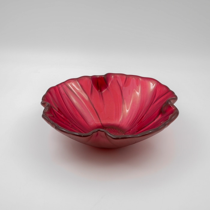 Magnoliaボウル小 19cm | 北一硝子 まごころお届け便