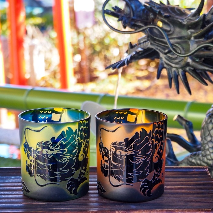 月見龍 特大杯 | 北一硝子 まごころお届け便