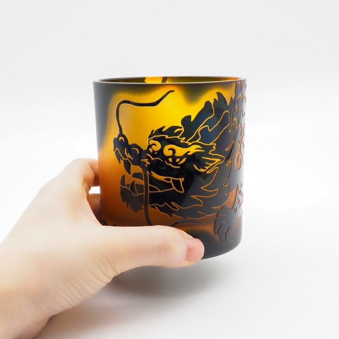 月見龍 特大杯 | 北一硝子 まごころお届け便