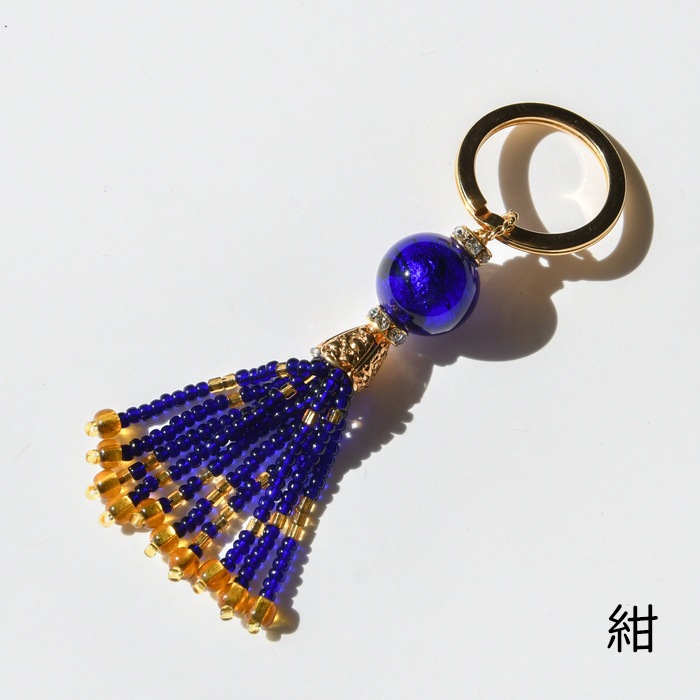 タッセルキーリング レスリー・アン・ゲニンジャー作品 | 北一硝子