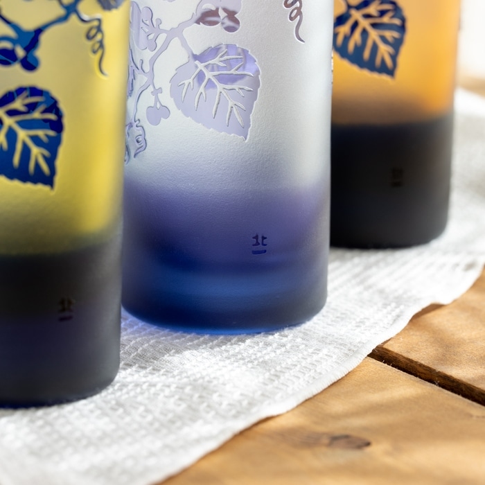 zou★Ｎｏ1724 琉球ガラスフリット✨ワイン色★15ｇ 野葡萄 天開グラス | 北一硝子 まごころお届け便