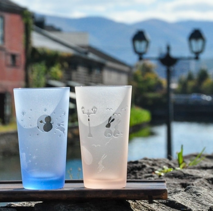 耐熱性月見うさぎ タンブラー | 北一硝子 まごころお届け便