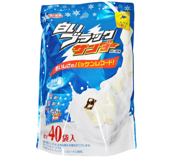 北海道限定 白いブラックサンダー 40袋入 | お菓子,白いブラック