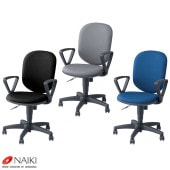 【送料無料】事務用チェアーSER513F幅585×奥行580×高さ880〜985mm