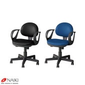 【送料無料】オフィスチェアー801GA幅580×奥行615×高さ760〜865mm