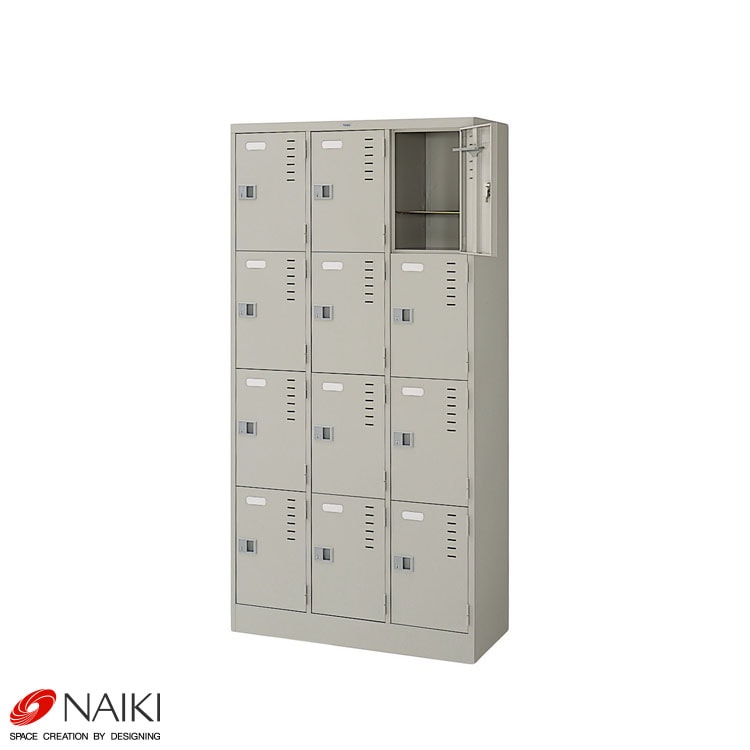 T64 オフィスロッカー 12個収納 グレー gros_sanmai_04_02.jpg