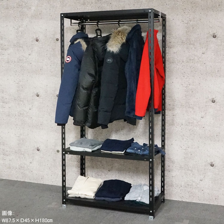 ������̵���ۥϥ󥬡���å�<br>HR-NC-1200-21��3��<br>��120�߱���45�߹⤵210cm<br>�ڥ��������å��Υ������ޡ�<br>