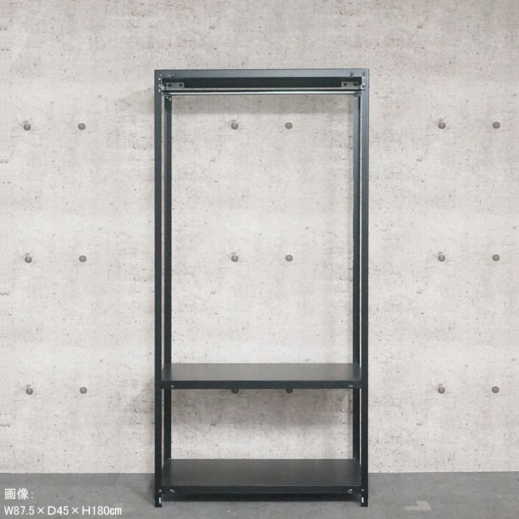 ������̵���ۥϥ󥬡���å�<br>�����ץ�å� HR-CR-1-18��3��<br>��87.5�߱���45�߹⤵180cm<br>�ڥ��������å��Υ������ޡ�<br>