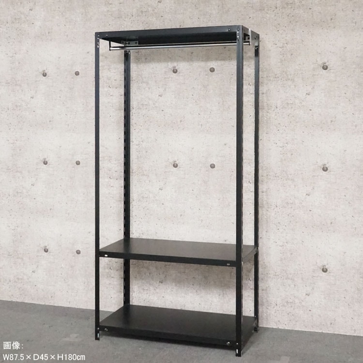 ������̵���ۥϥ󥬡���å�<br>�����ץ�å� HR-CR-4-18��3��<br>��180�߱���45�߹⤵180cm<br>�ڥ��������å��Υ������ޡ�<br>