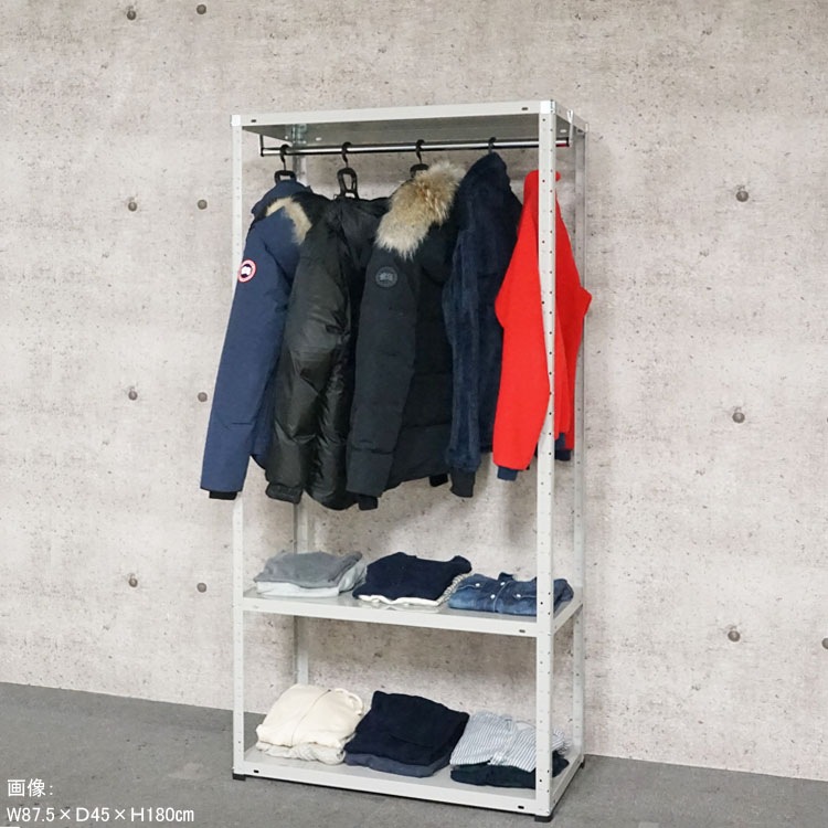 ������̵���ۥϥ󥬡���å�<br>HR-KT-3-18��3��<br>��150�߱���45�߹⤵180cm<br>�ڥ��������å��Υ������ޡ�<br>