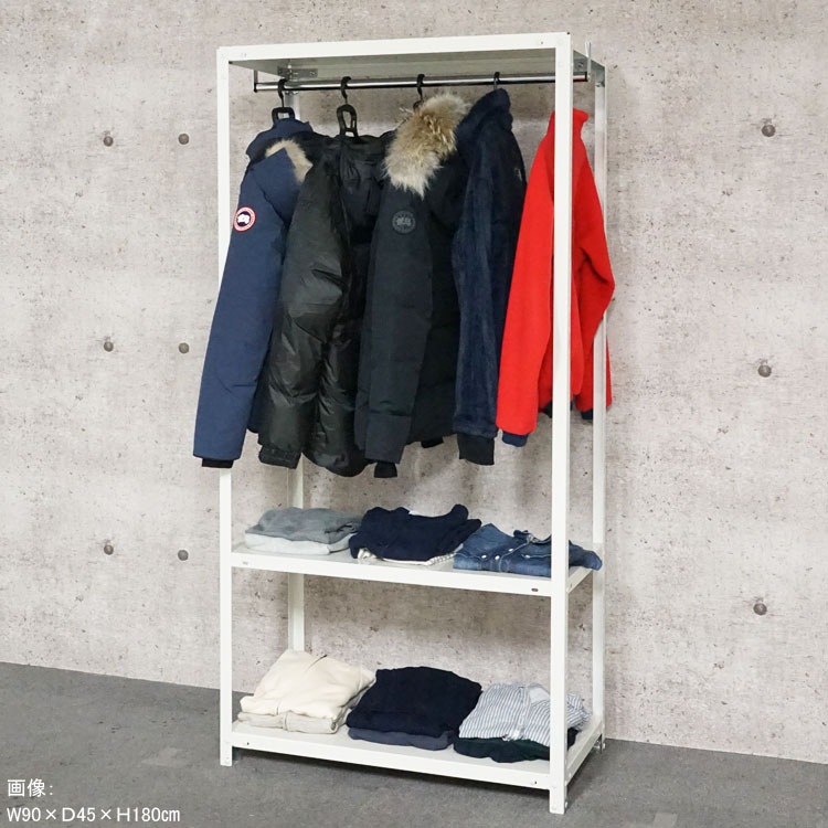 ������̵���ۥϥ󥬡���å�<br>HR-NSTR-556��3��<br>��80�߱���40�߹⤵150cm<br>�ڥ��������å��Υ������ޡ�<br>