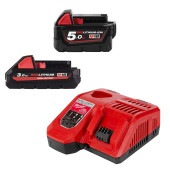 ミルウォーキー M18 HO3.0Ah & 5.0Ah スタートキット