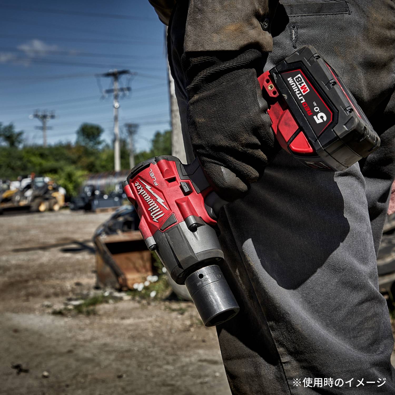 ミルウォーキー M18 FUEL 1/2インチ 745Nm インパクトレンチ（本体+