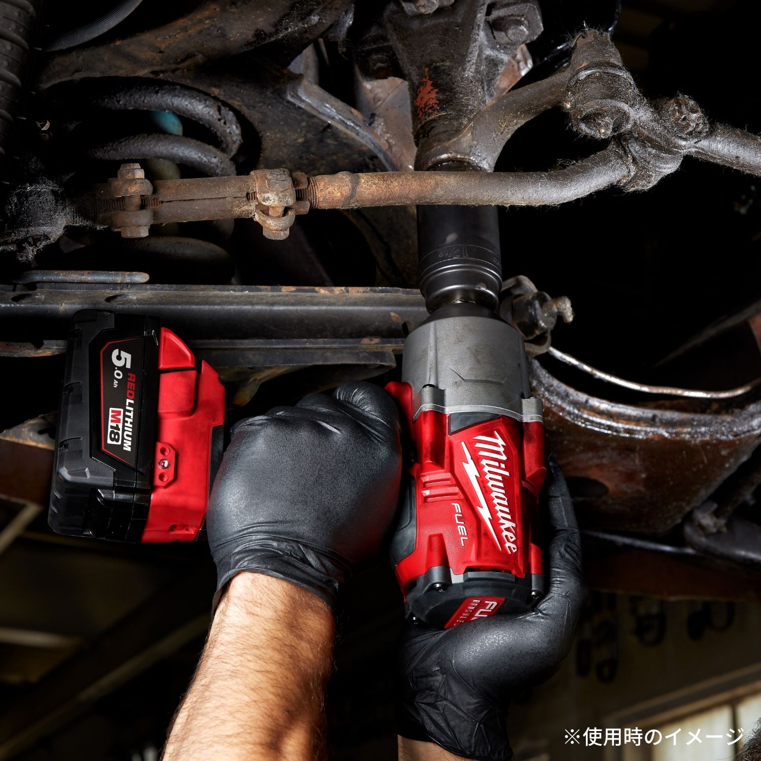 ミルウォーキー M18 FUEL 1/2インチ 1356Nm インパクトレンチ（本体+ケース）