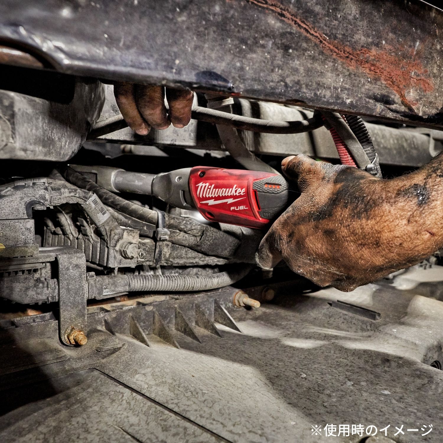 ミルウォーキー M12 FUEL 3/8インチ ロングラチェットレンチ(本体のみ)