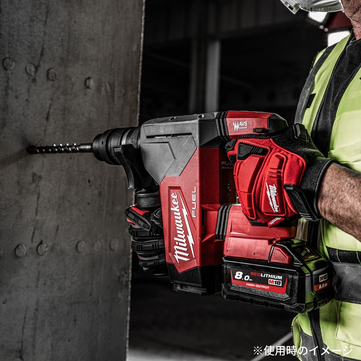 ミルウォーキー M18 FUEL 32mm SDS-PLUS ハンマードリル（本体+ケース）
