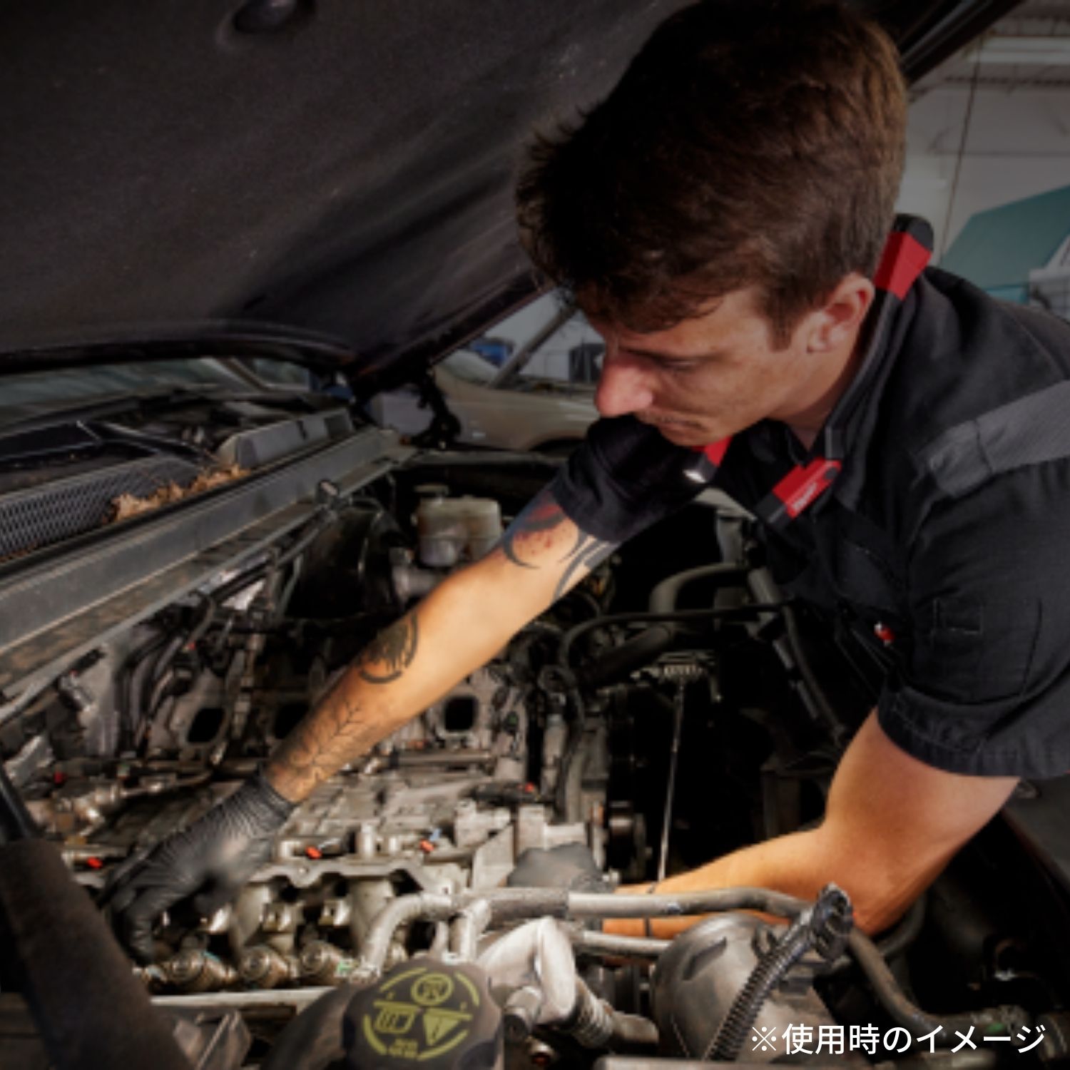 ミルウォーキー REDLITHIUM USB 充電式ネックライト