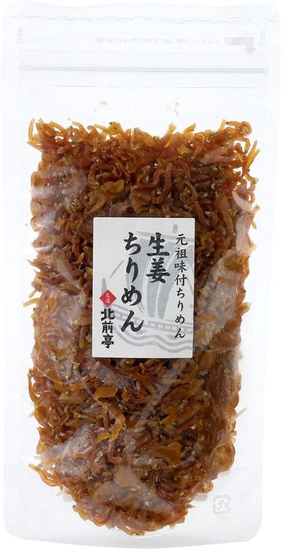 Mサイズ 生姜ちりめん｜【北前亭】公式通販