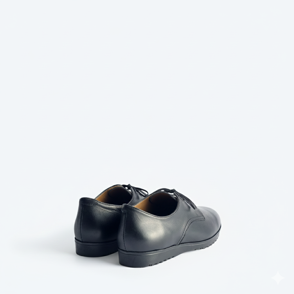 ラ・シェブリー メンズ A0630 ブラック｜滑りにくい本革ビジネス