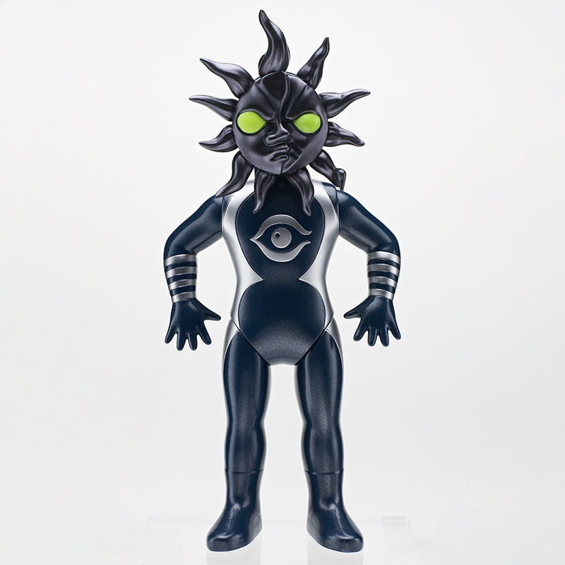 タローマン　ソフビ 抽選商品】【再販】超復刻版タローマンソフビ人形 (ブラックタローマン