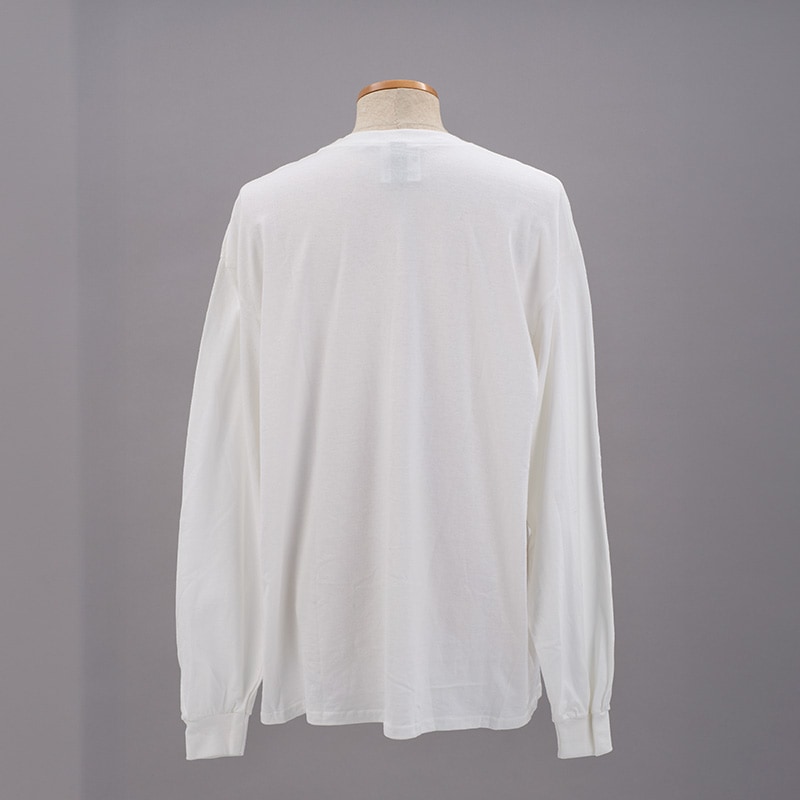 BIG CAT BANG (Flying) 長袖 Tシャツ／白 | ヤノベケンジ | キタン