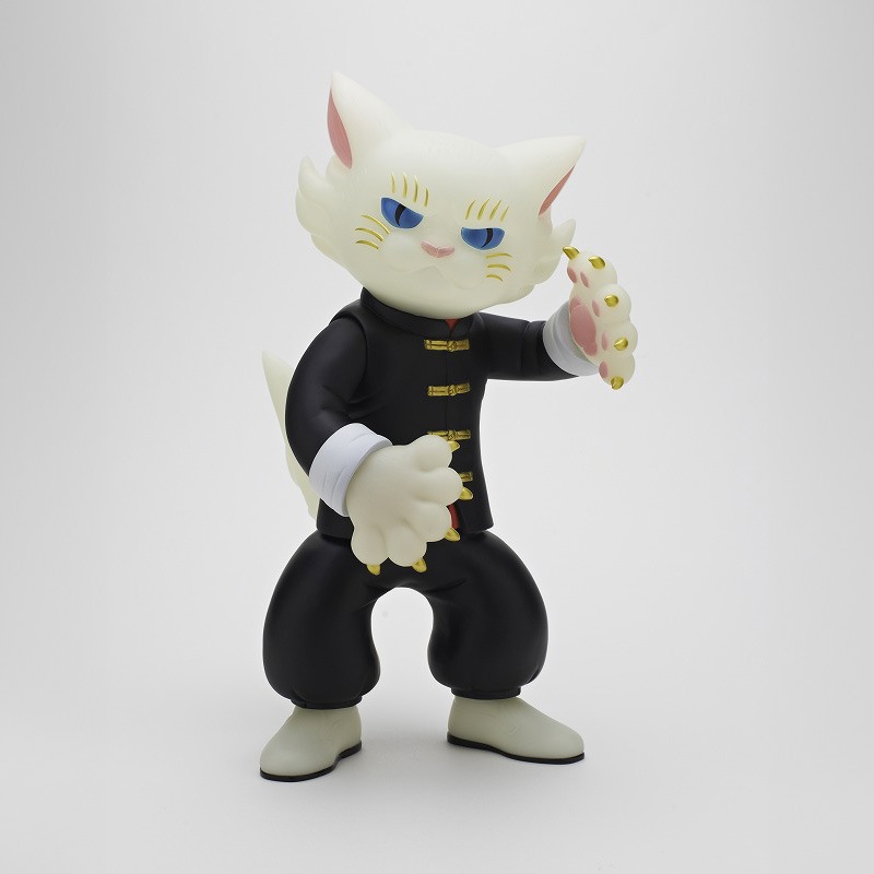 石黒亜矢子カンフー猫　ソフビ　フィギュア　キタンクラブ　カンフーキャット ソフビ／カンフー猫／黒猫 | 石黒亜矢子 | キタンクラブショップ
