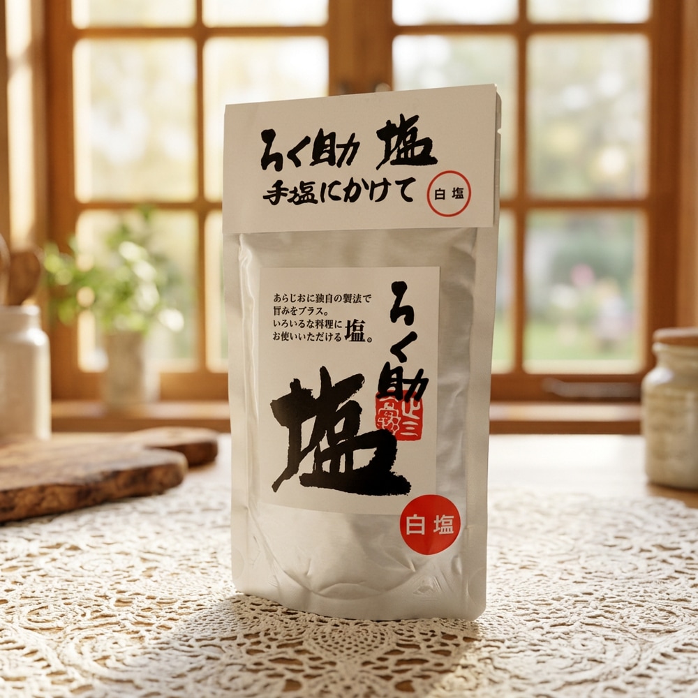 ろく助 塩 白塩｜北野エースWEB SHOP