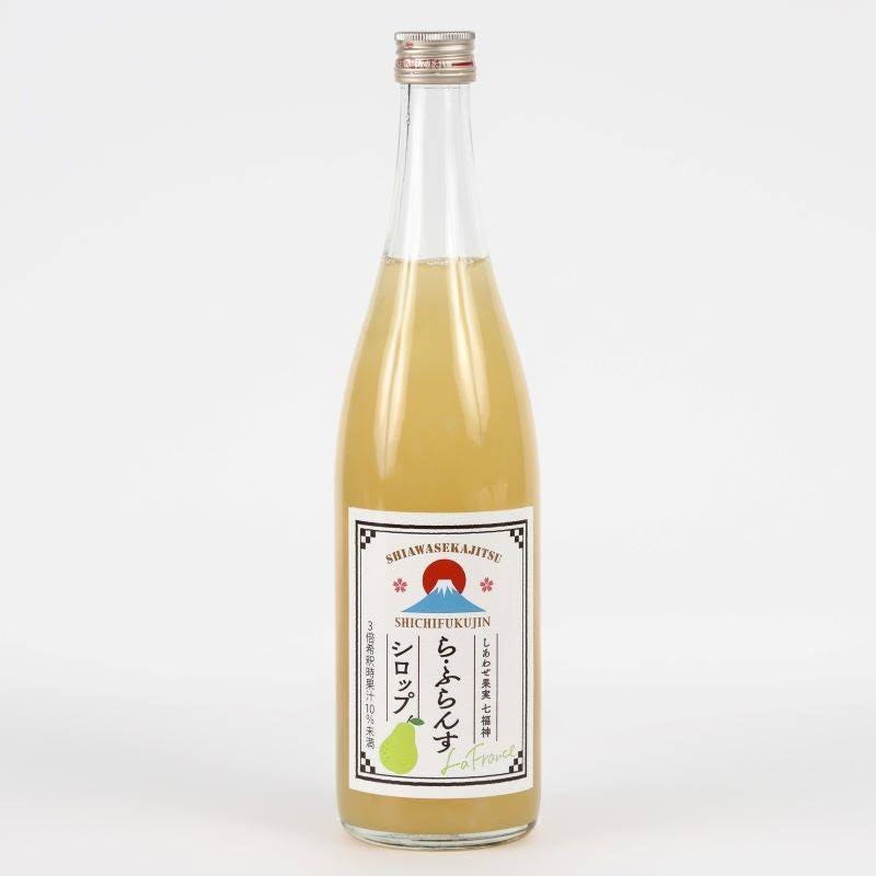 しあわせ果実 七福神ら・ふらんすシロップ（ノンアルコール）710ml