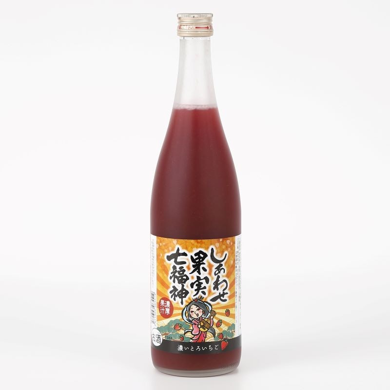 しあわせ果実七福神濃いとろいちご720ml