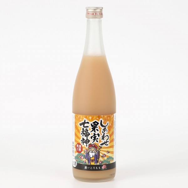 しあわせ果実七福神濃いとろもも720ml