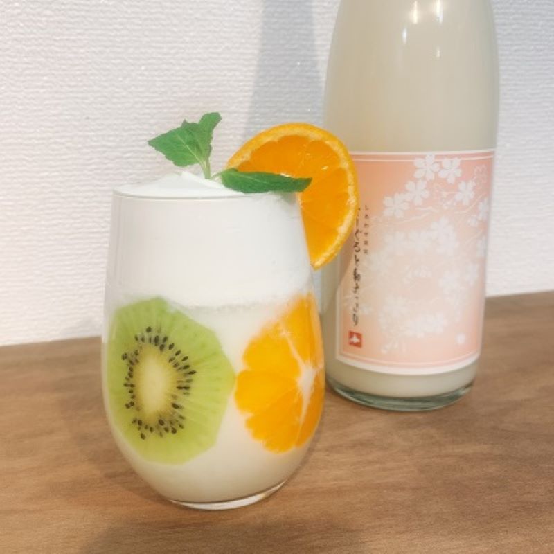 しあわせ果実ヨーグルト和まっこり720ml