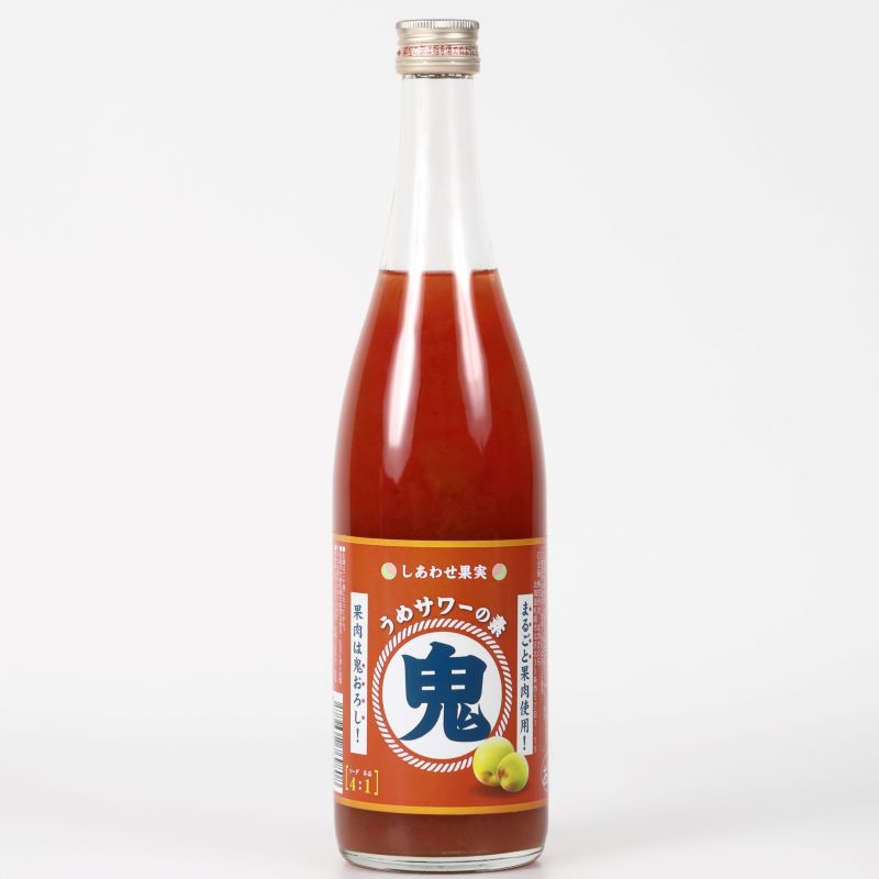 しあわせ果実　鬼おろしうめサワーの素　720ml