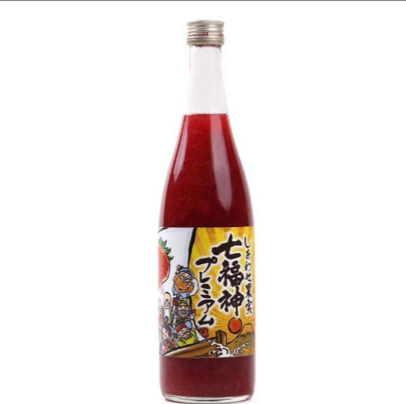 しあわせ果実七福神プレミアムいちご酒720ml
